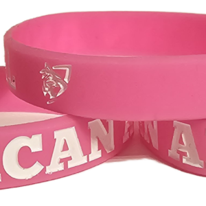 American Animal Wrist Bands in Hot Pink