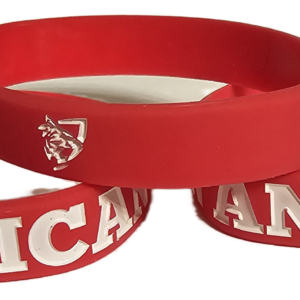 American Animal Red Wrist Bands