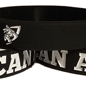 American Animal Black Wrist Bands